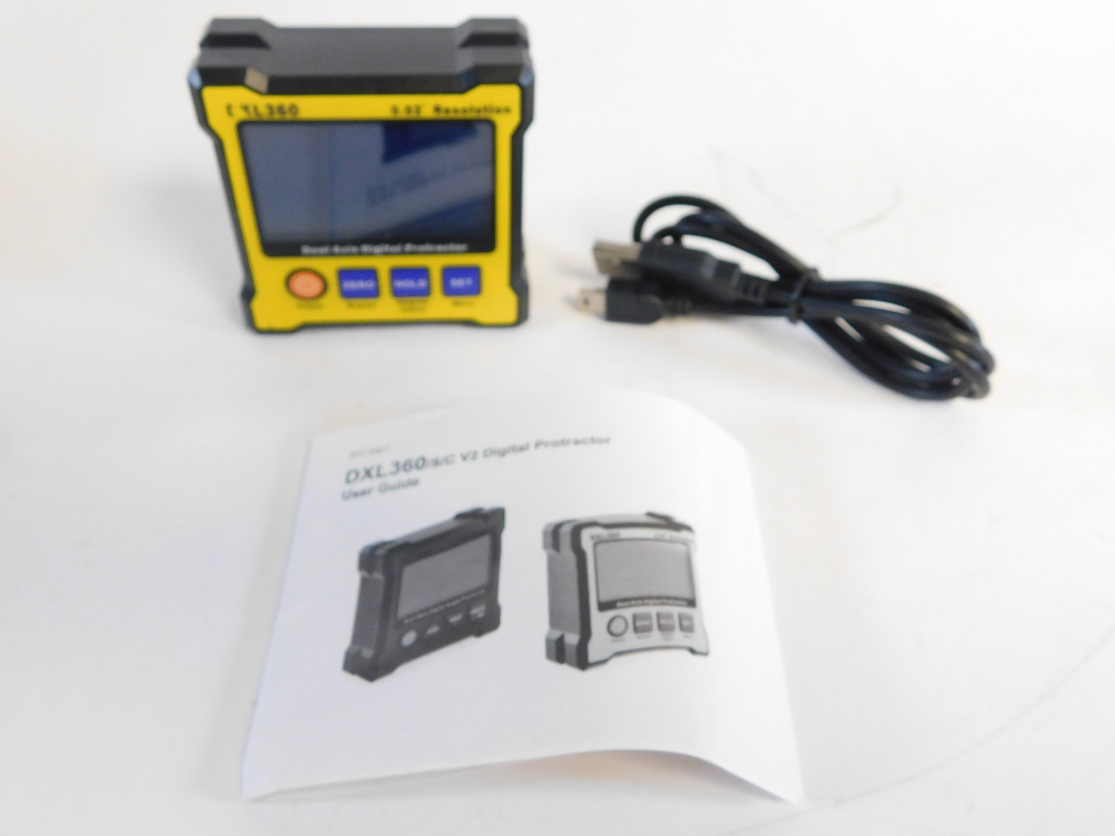 Dual-Axis Digital Protractor DXL360 High Accuracy LI-Lon Rechargeable (nice)