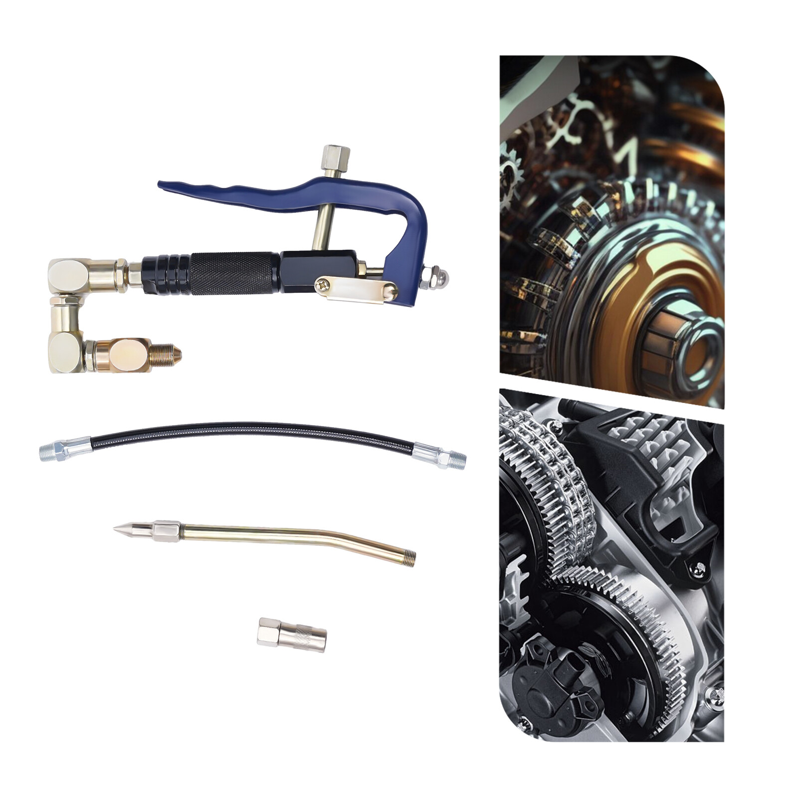 Pneumatic Grease-gun Air-operated High-pressure Injector Grease for Car Factory