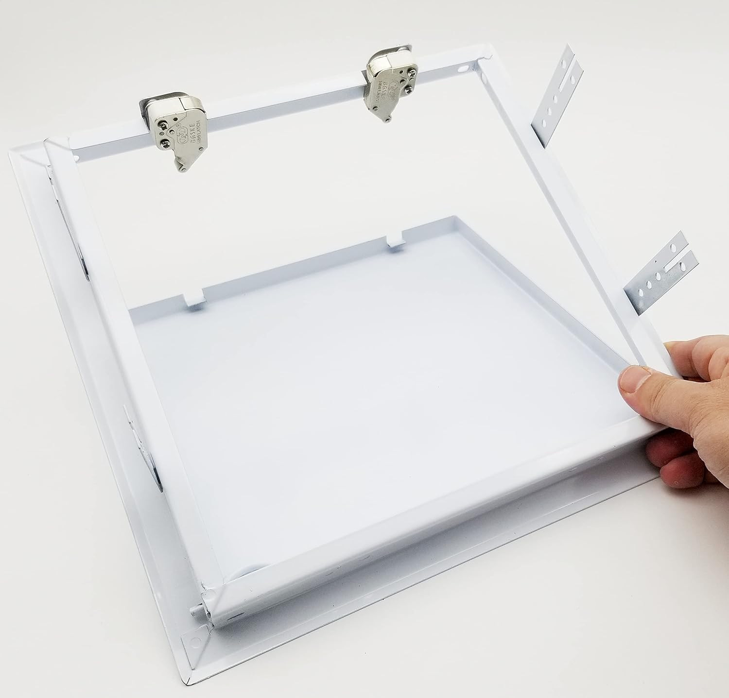 24" x 24" Aluminum Access Panel Door for Wall/Ceiling - Push-Lock Design