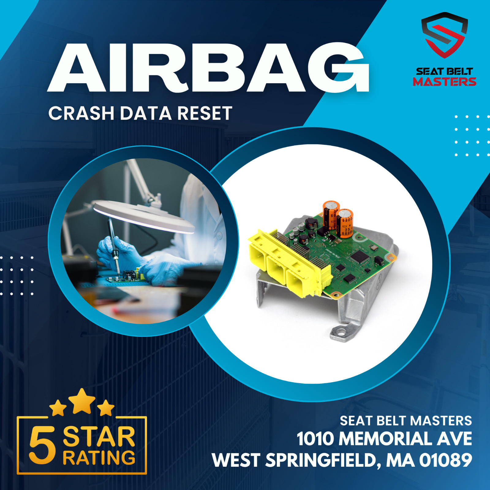 SRS Module Reset - Flat Rate SRS Unit Reset Crash Data After Accident