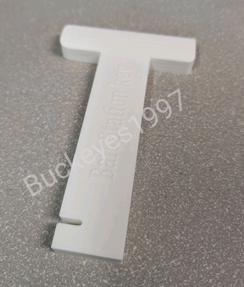 Termite Bait Station Key 3D Printed Termite Access Tool