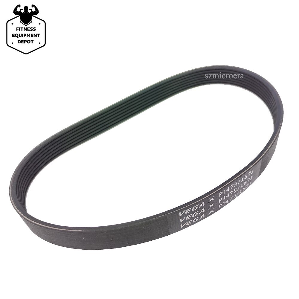 VEGA V-Belt PJ475 187J 6/7 Ribs Treadmill Motor Belt Rubber Drive Belt