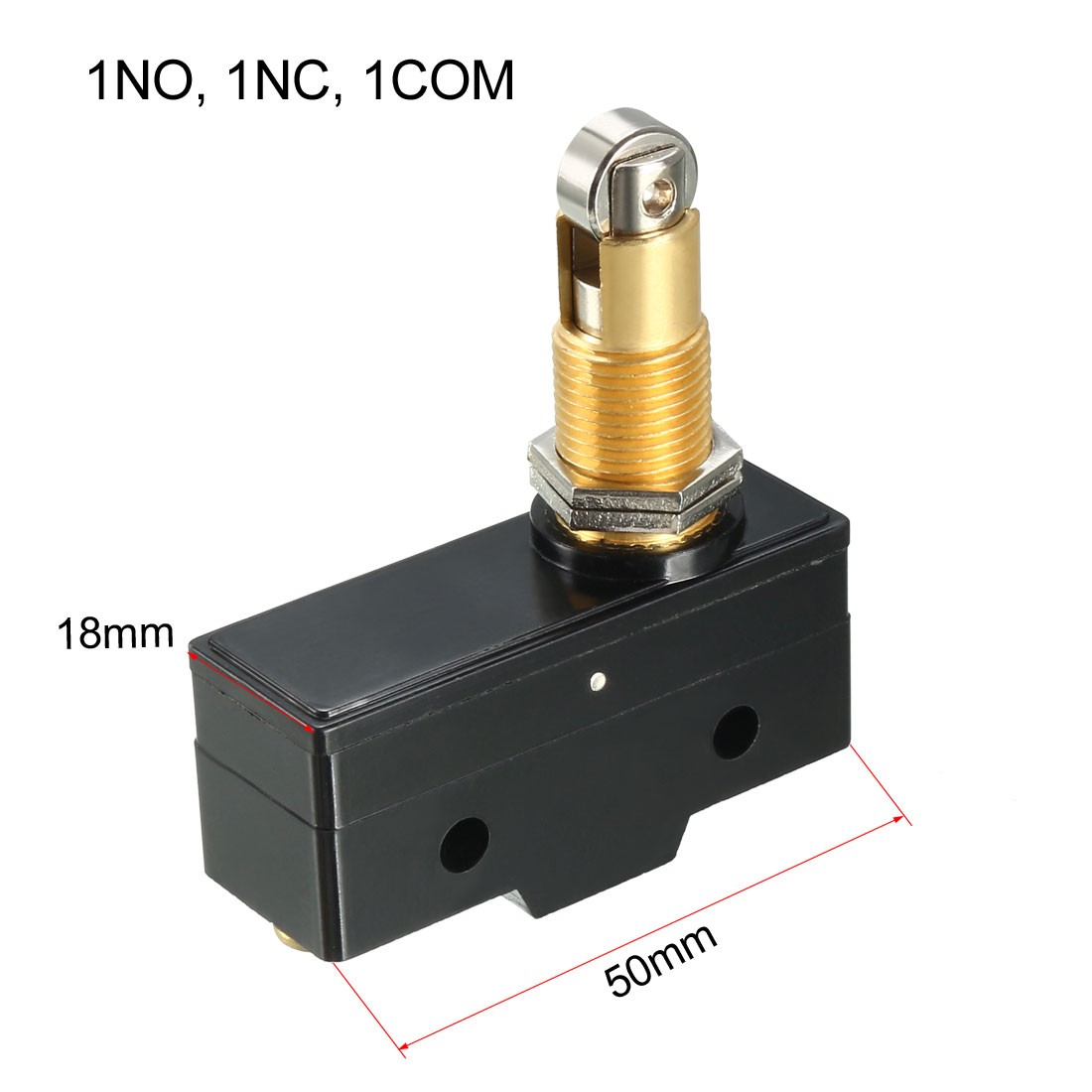 LXW5-11Q1 1NO + 1NC Panel Mount Roller Plunger Micro Limit Switch