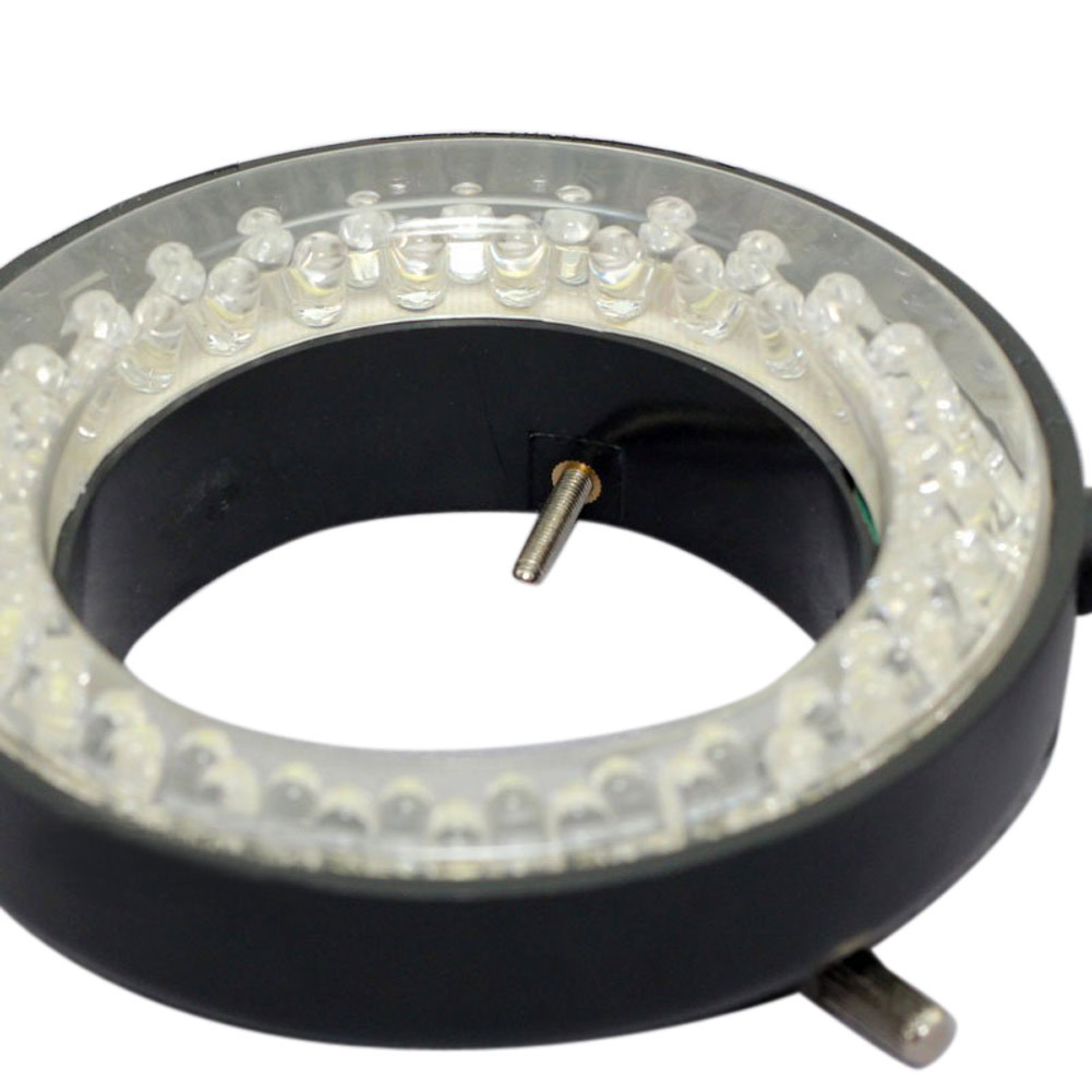 Ring Light 60-LED Brightness illuminator Lamp For STEREO ZOOM Microscope Power