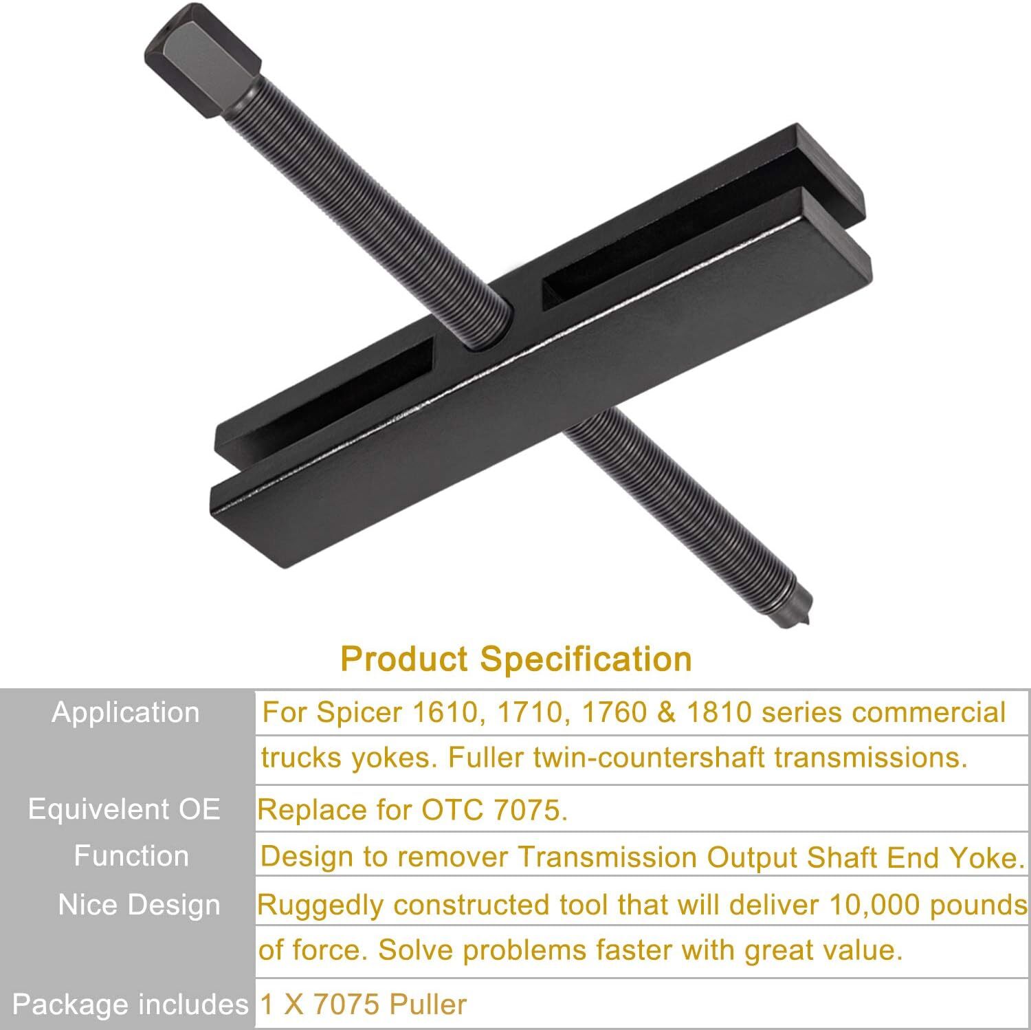 8056 Shaft Protector Set 7393 Gear Pulley Puller 522 Large Gear Pulley Puller