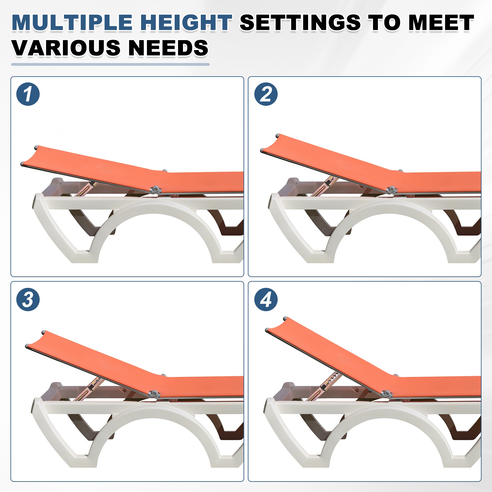 2 Piece Adjustable Hinge 10 Position, For Double Angle Galvanized End