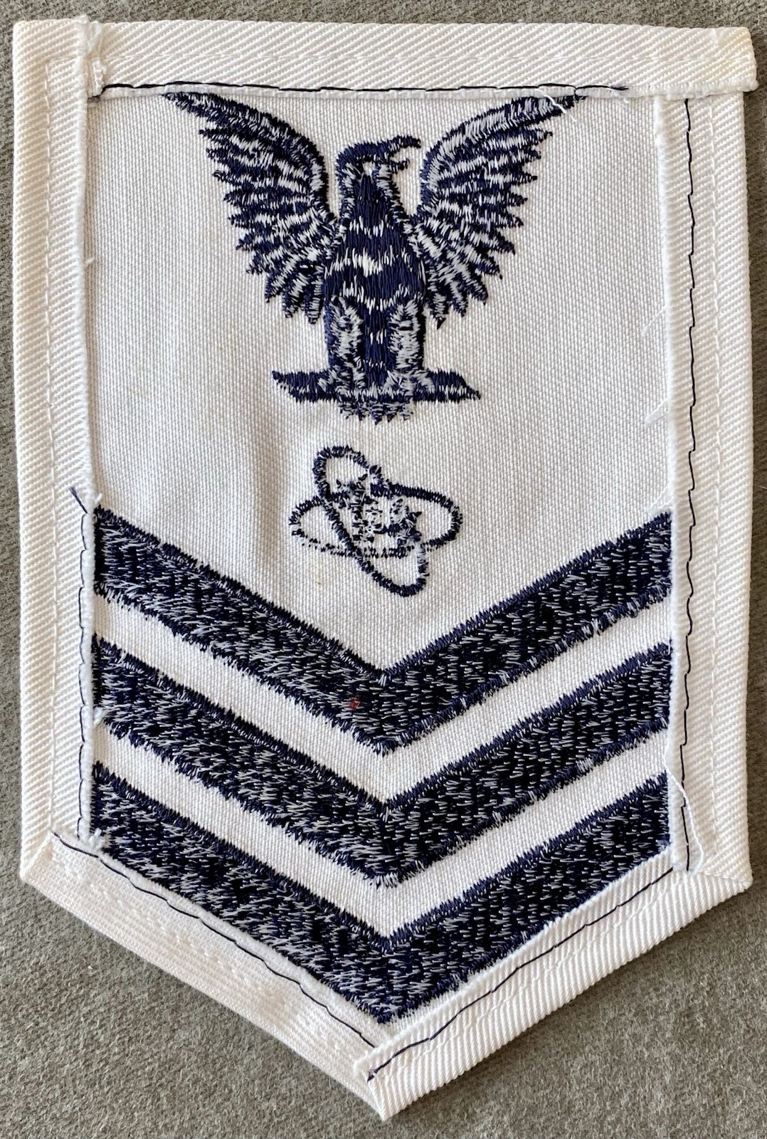 Original US Navy Rate Electronics Technician 1st Class PO rank Patch USN ET1