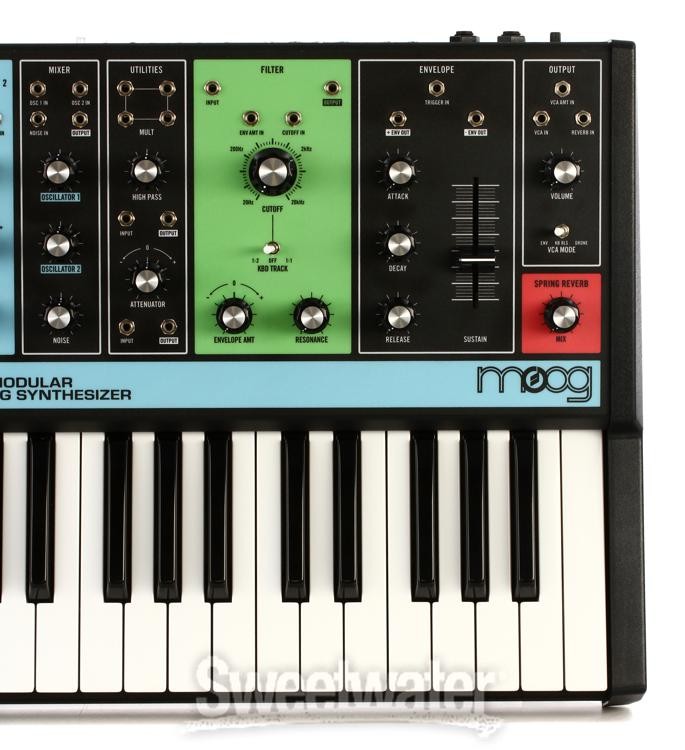 Moog Grandmother Semi-Modular Analog Synthesizer and Step Sequencer