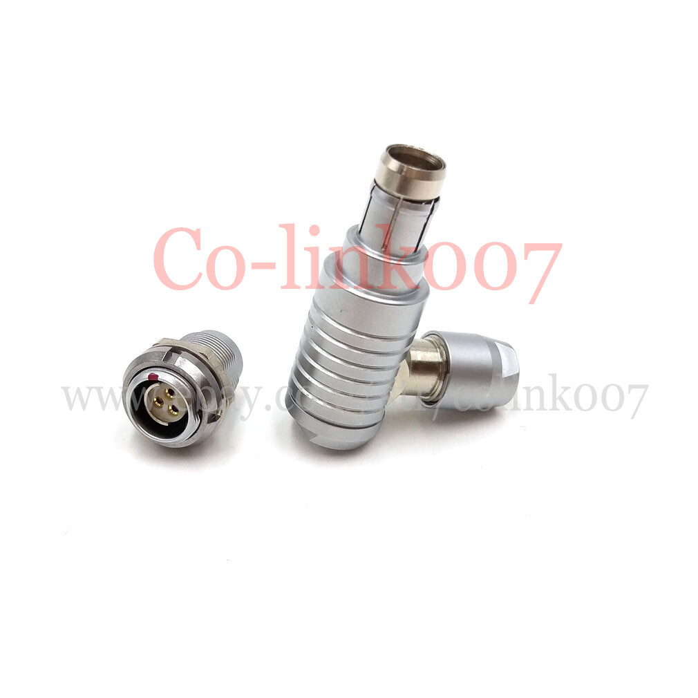 ANGLE RS 3pin Connector 0F S102 3 Wire for ARRI Plug Socket Alexa Run/Stop 24V