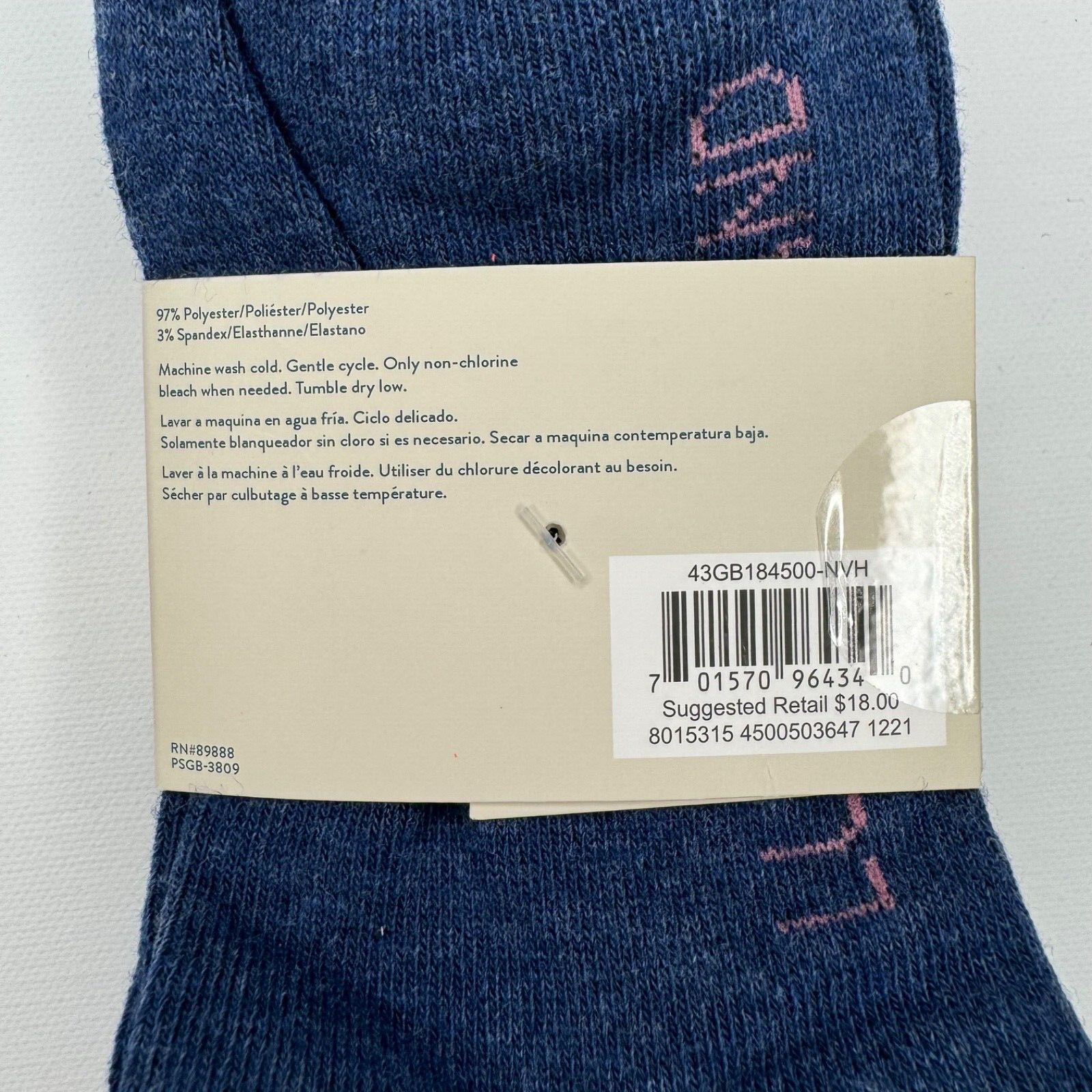 Lucky Brand Womens 5 Pair Everyday Comfort No Show Sock Set Shoe Size 4-10 Solid