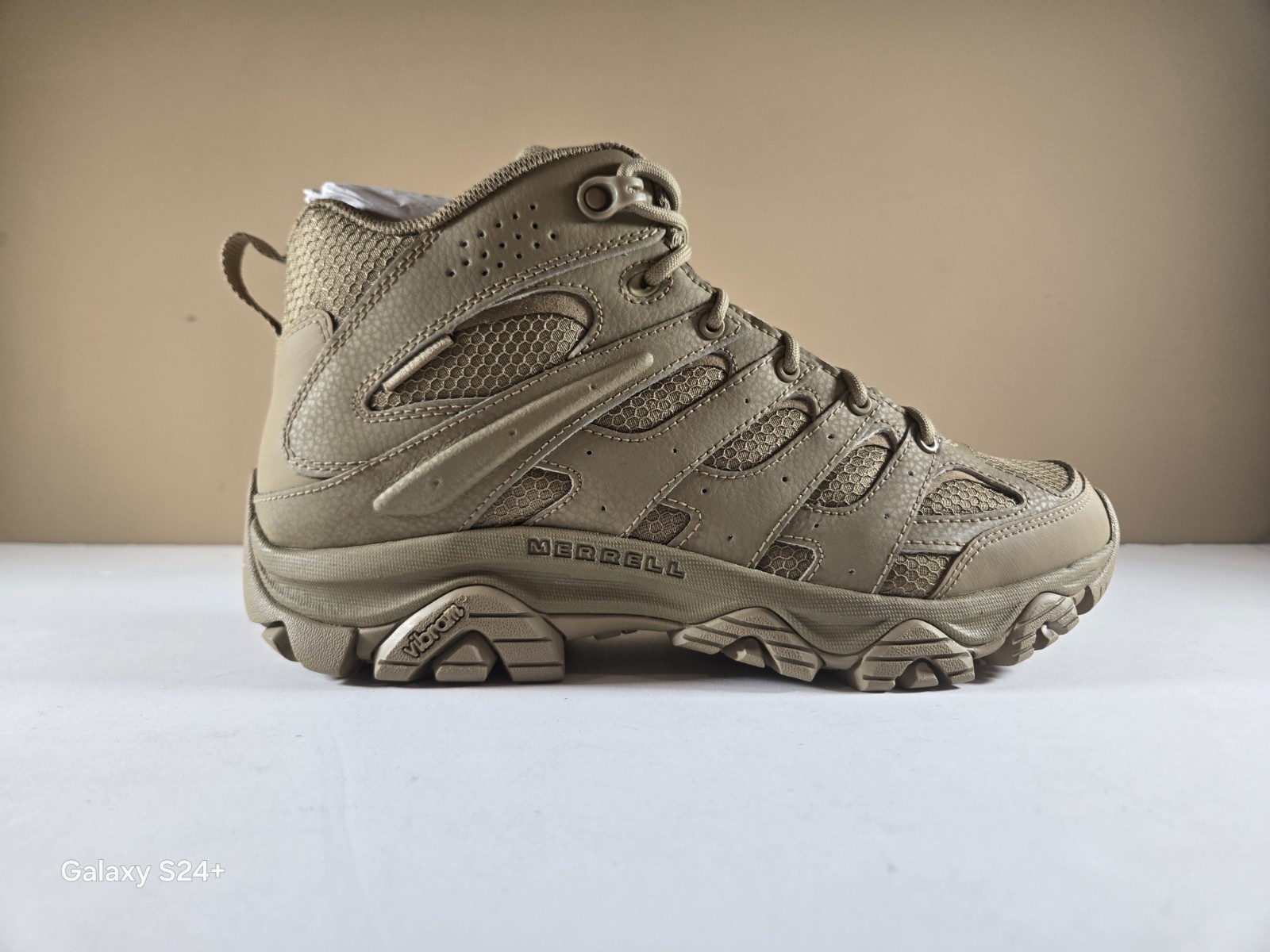 Merrell Mens Shoes Moab 3 Mid Tactical Color Beige Size 14 Style J004111