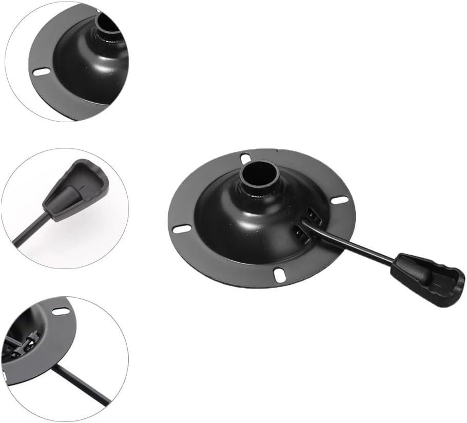 Heavy Duty Office Chair Tilt Mechanism Replacement Swivel Base Plate 5.5 inch...