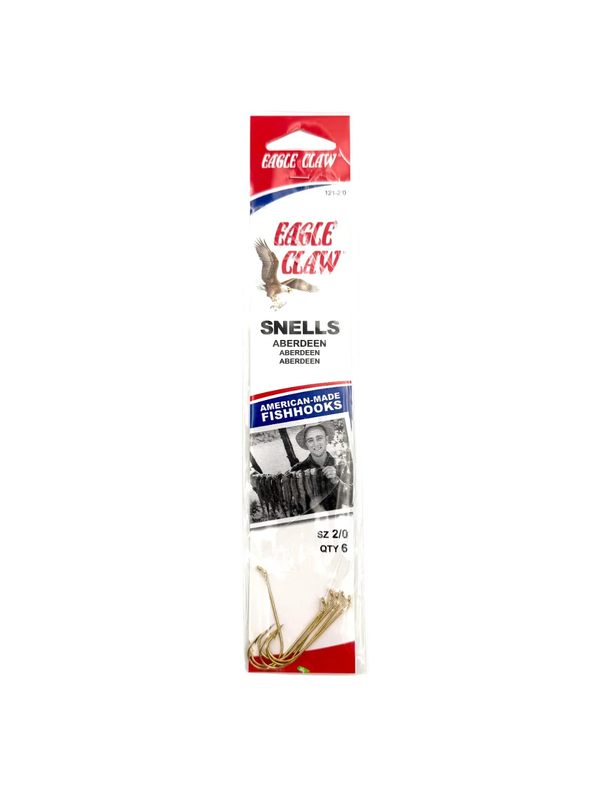 Eagle Claw Snells - Aberdeen - Size 2/0, 6pk