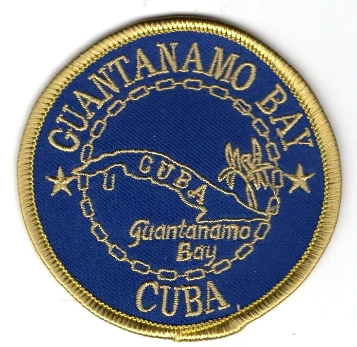 US NAVY GUANTANAMO BAY JOINT TASK FORCE GUANTANAMO vêlkrö PATCH: JTF-GTMO CUBA