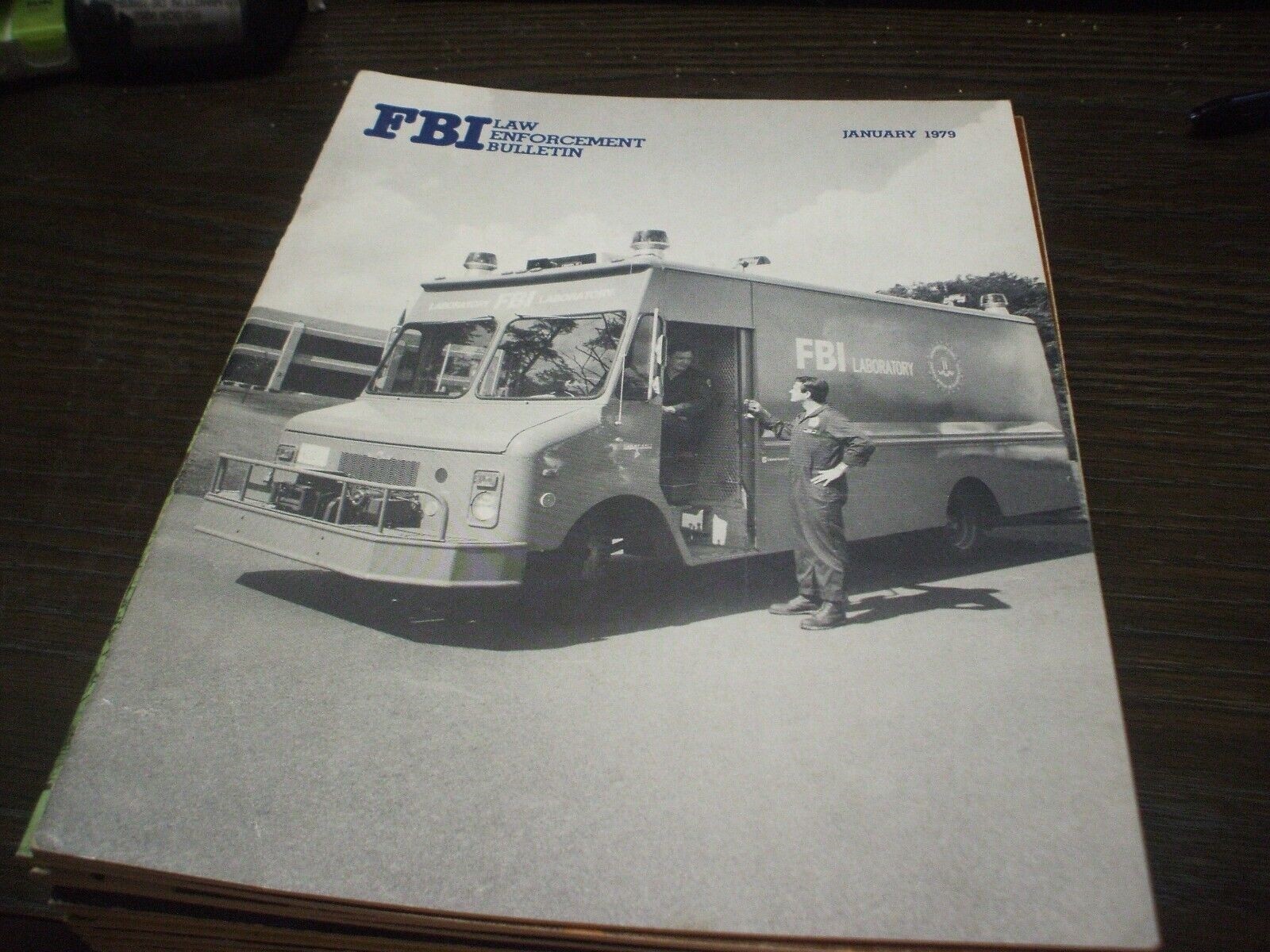 FBI LAW ENFORCEMENT BULLETIN Magazine - POLICE - January  1979