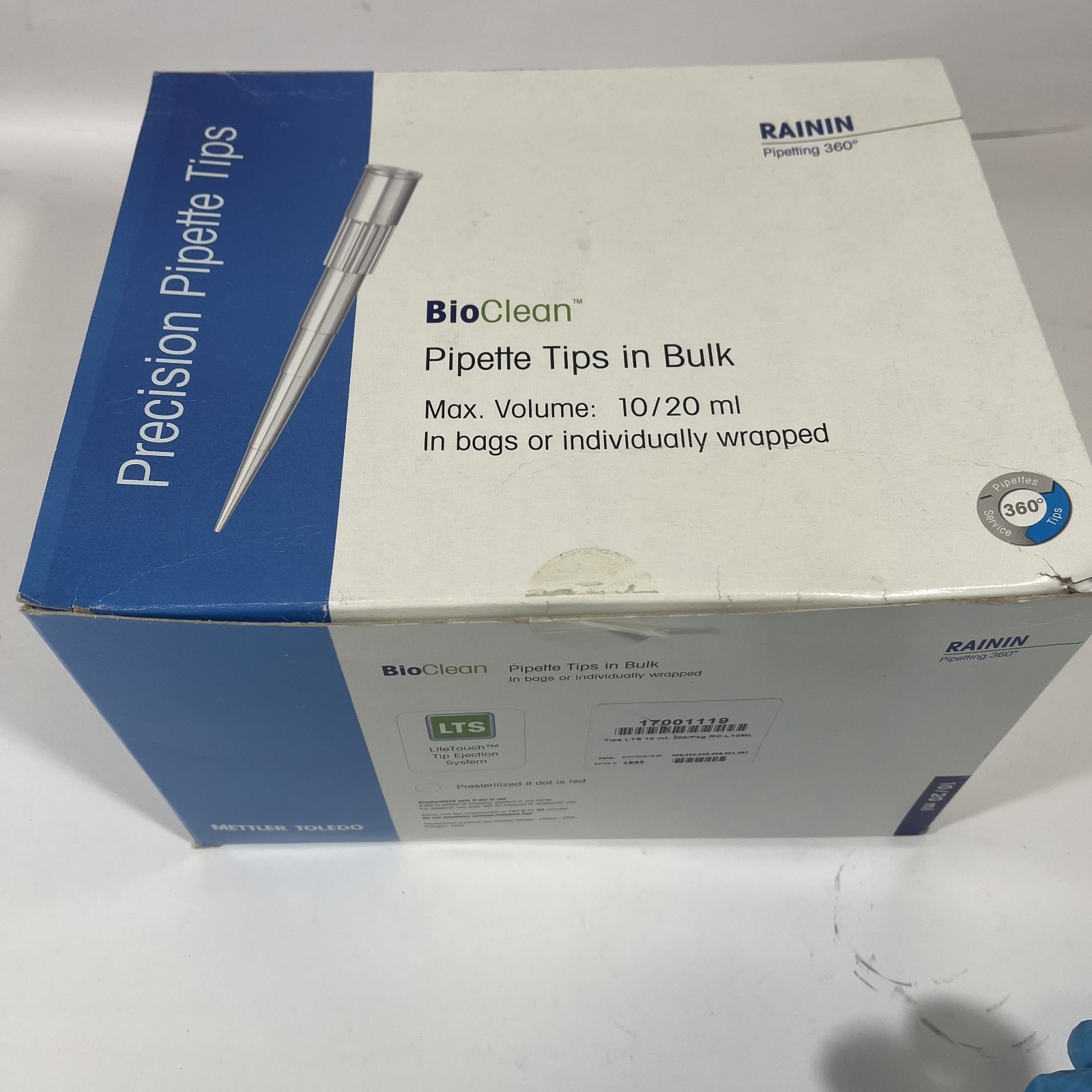 Rainin Tips LTS 10 ML 200Pkg RC-L10mL 17001119
