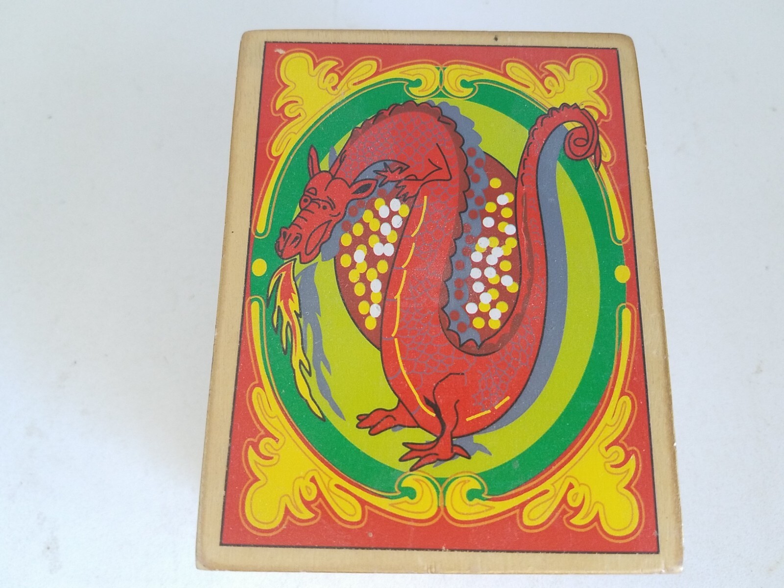 Dragon Nesting Box Trinket Wood