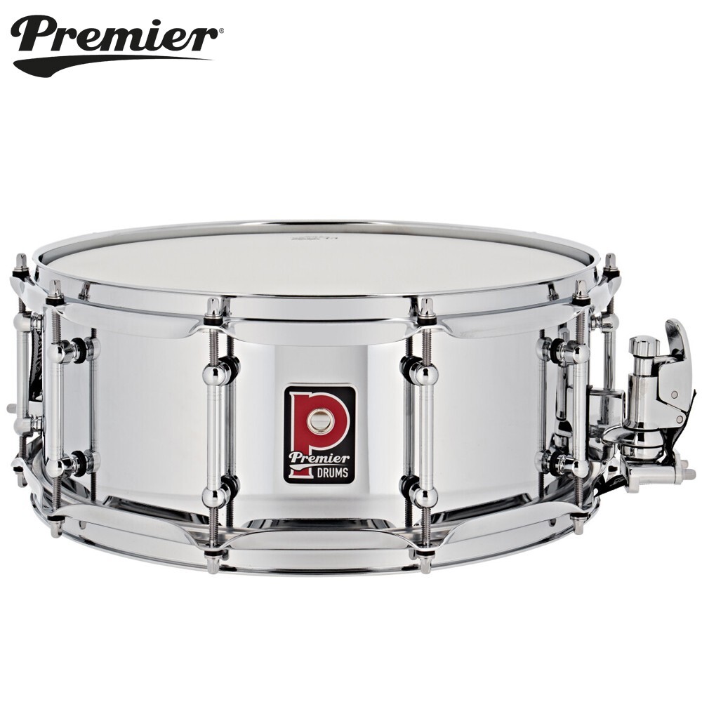 Premier Beatmaker 14" x 5.5" Steel Snare Drum Chrome 2653