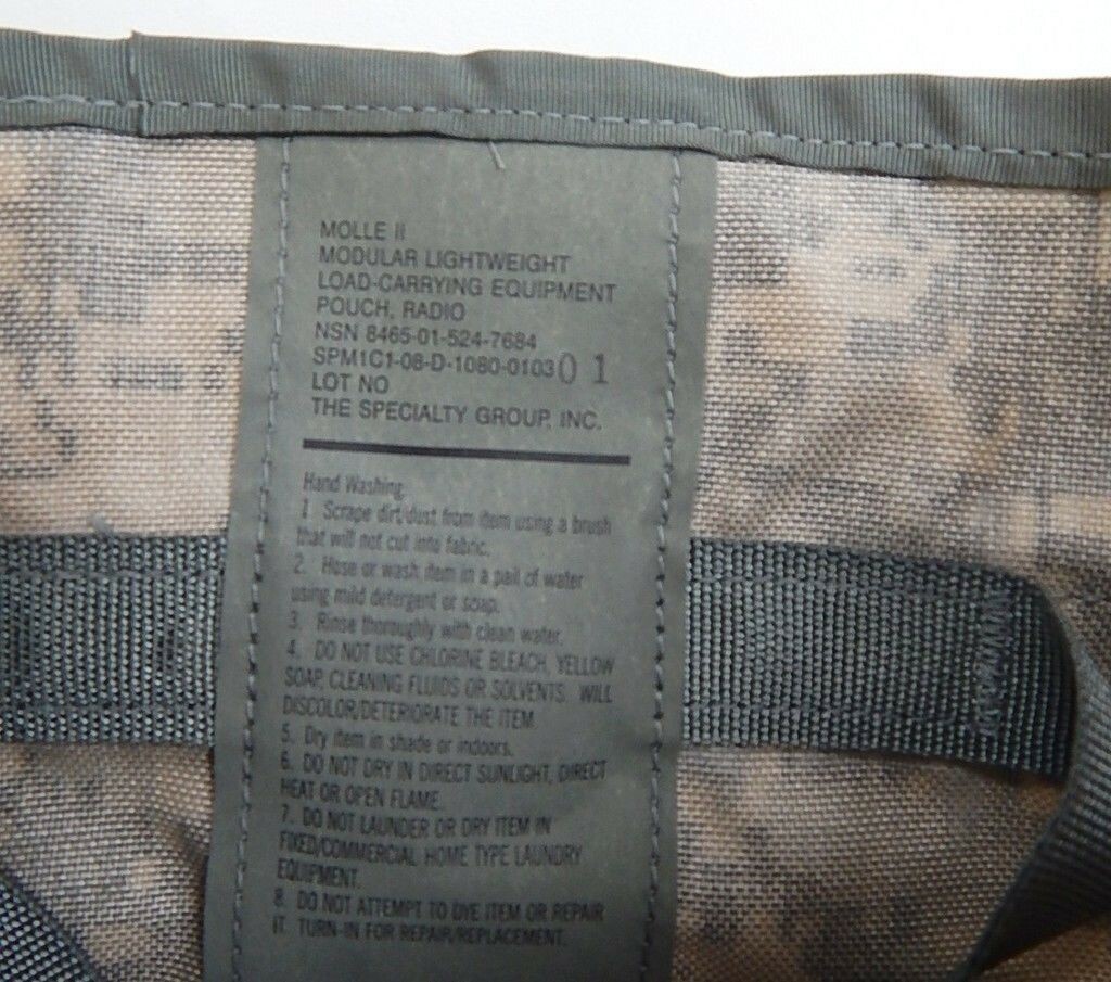 Radio Pouch, Molle II, ACU, New