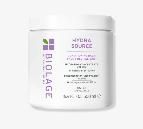 Biolage Hydra Source Conditioning Balm for Dry Hair  16.9oz -Vegan Formula