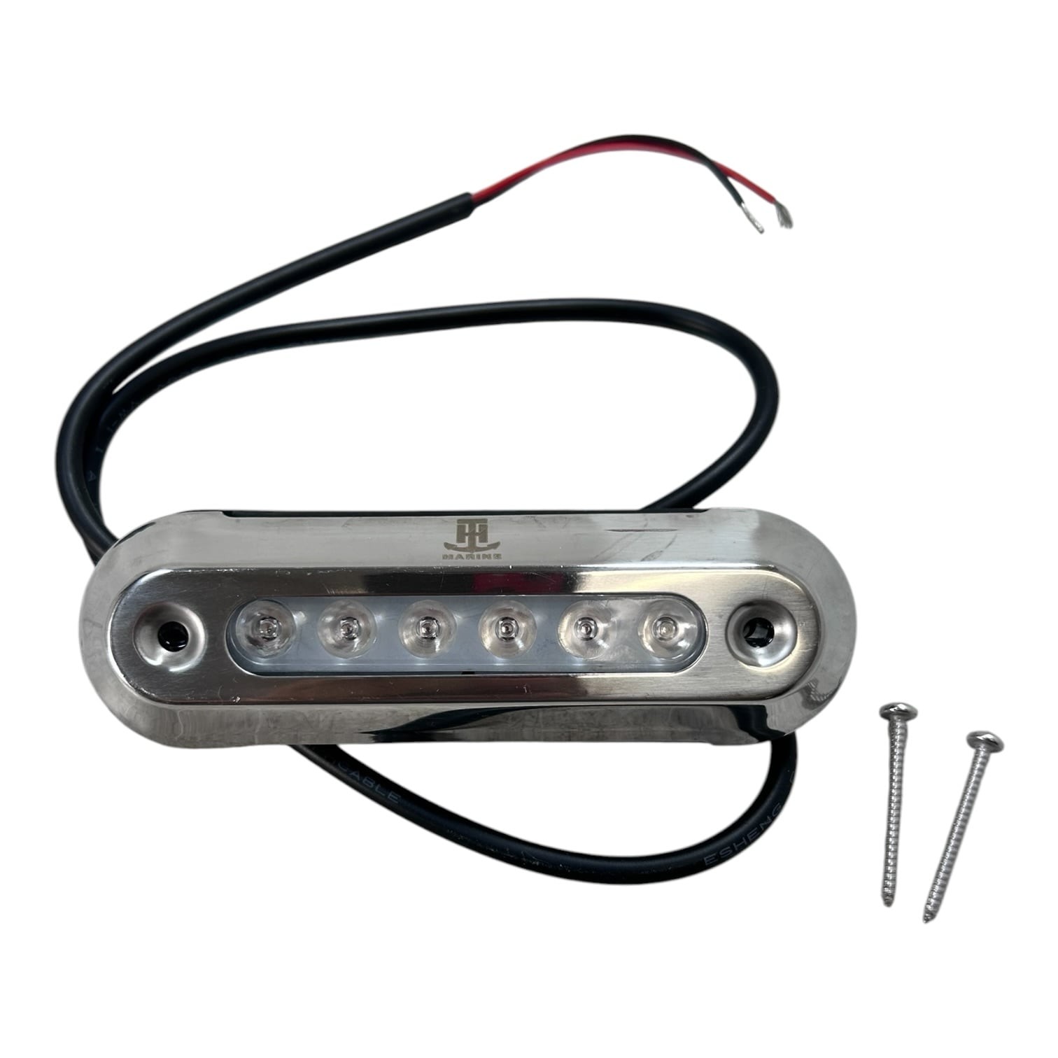 TH Marine SM7815B, Marine Stainless Steel Blue Under Water LED Light, OEM