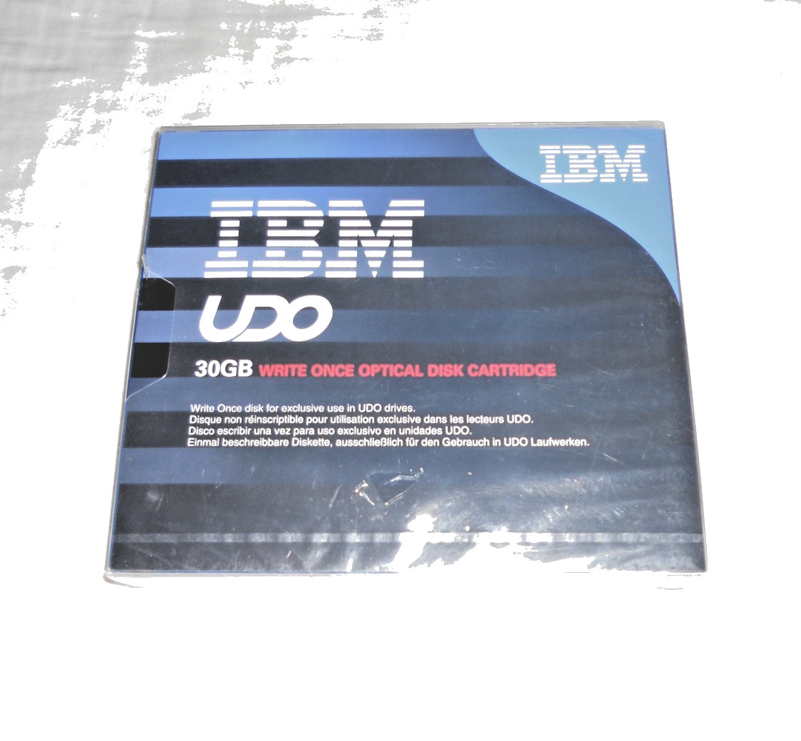 *NEW* IBM UDO 30GB Optical Disk 23R2567 5.25" Cartridge Write Once Worm Sealed
