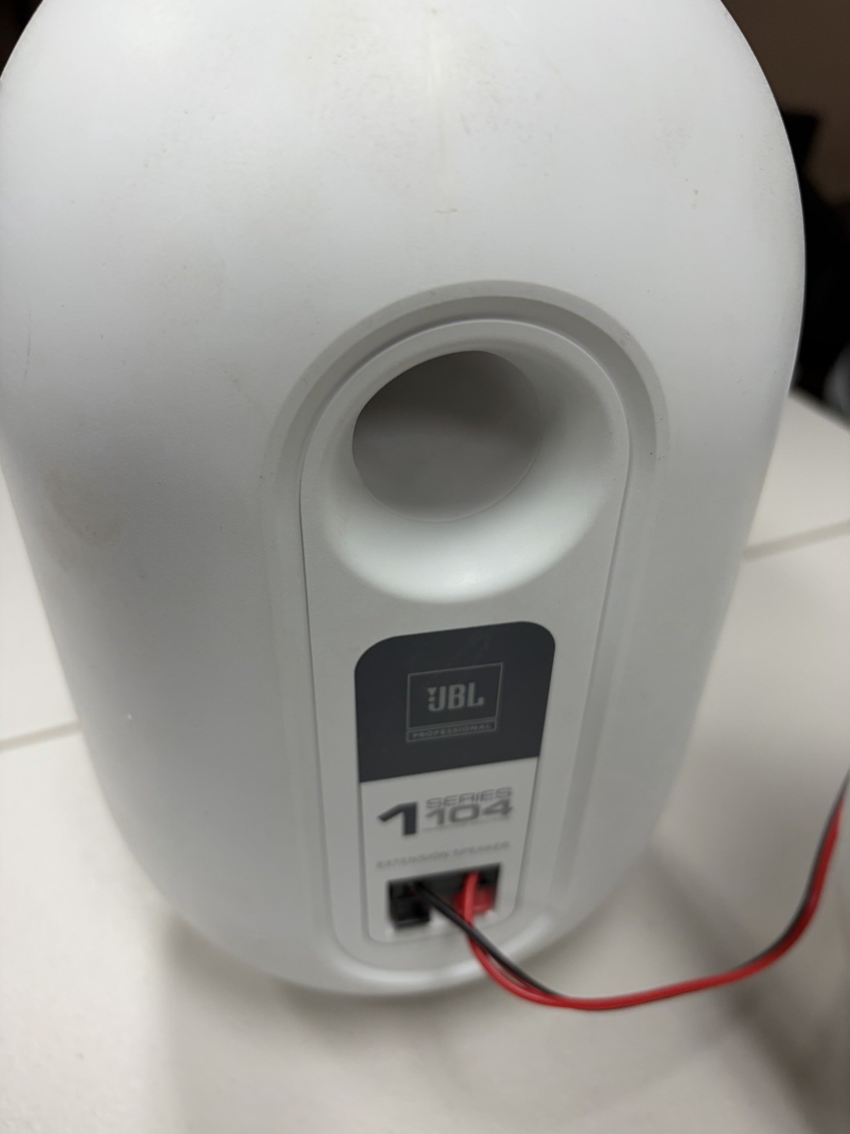 JBL One Series 104 4.5 inch Compact Powered Monitors with Bluetooth - White