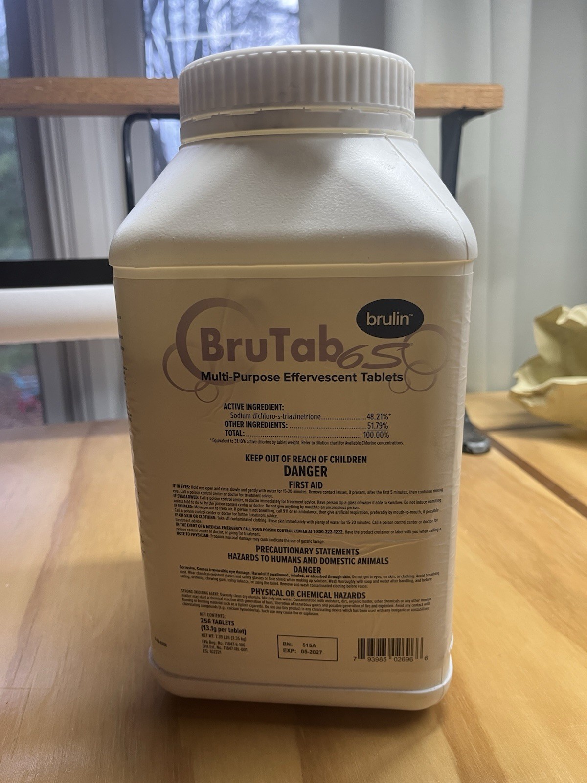 Brutabs 6s Multi Purpose Effervescent Tabs