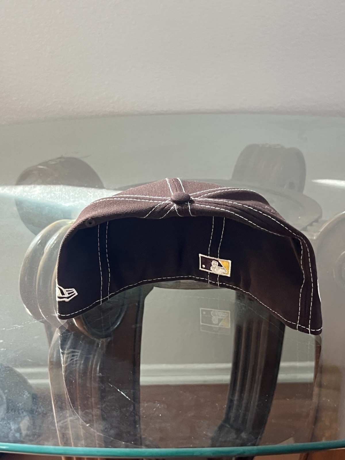 LA Dodgers “Fall Foliage” Brown Fitted Hat Dodger Stadium 50th Anniversary 7 3/8