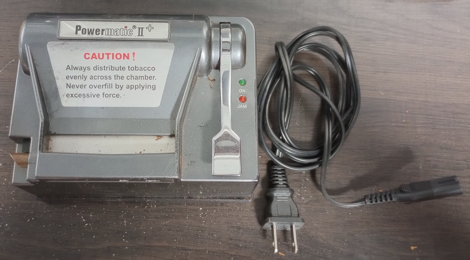 Powermatic 2 - Electric Cigarette Injector Machine - No Tray - Used