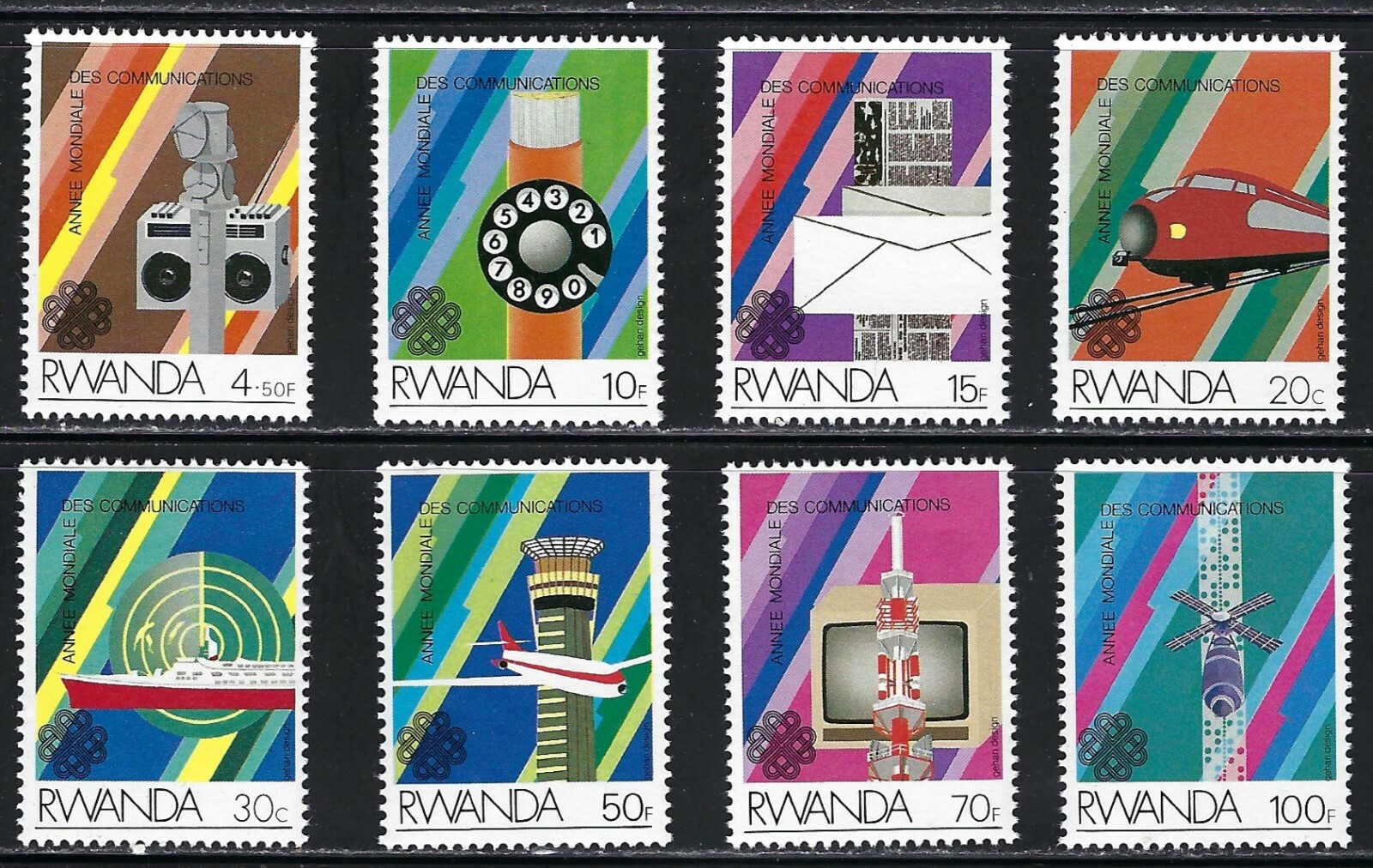 Rwanda, Beautiful Set of MNH Stamps ...........................22L......P-314