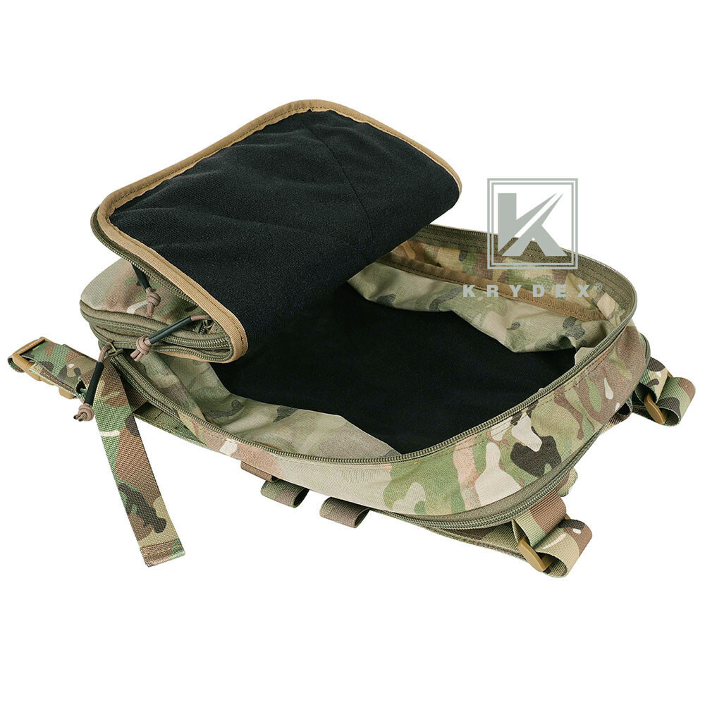 KRYDEX D3CR Chest Rig Harness Mag Pouches & D3 Flatpack Backpack MOLLE Rucksack