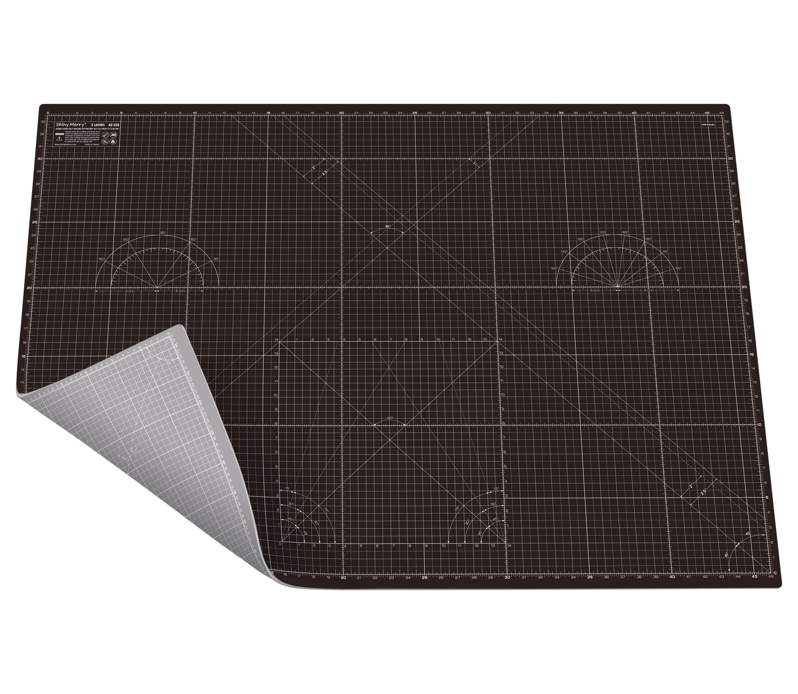 Self Healing Cutting Mat A0 36"x48" – Double Sided 5-Ply Craft Mat for Sew