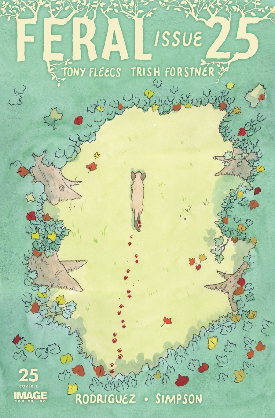 Feral #25 CVR D Patrick Horvath Beneath The Trees Homage VAR 7/29/26