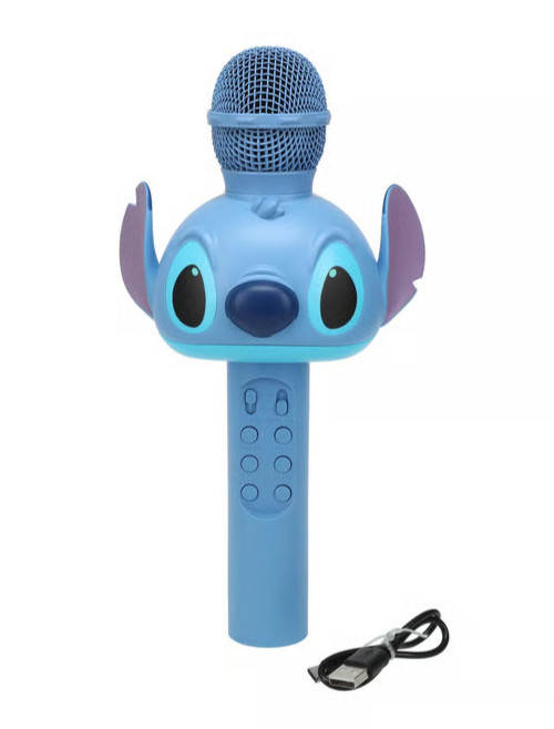 Disney Stitch LED Karaoke Microphone NEW