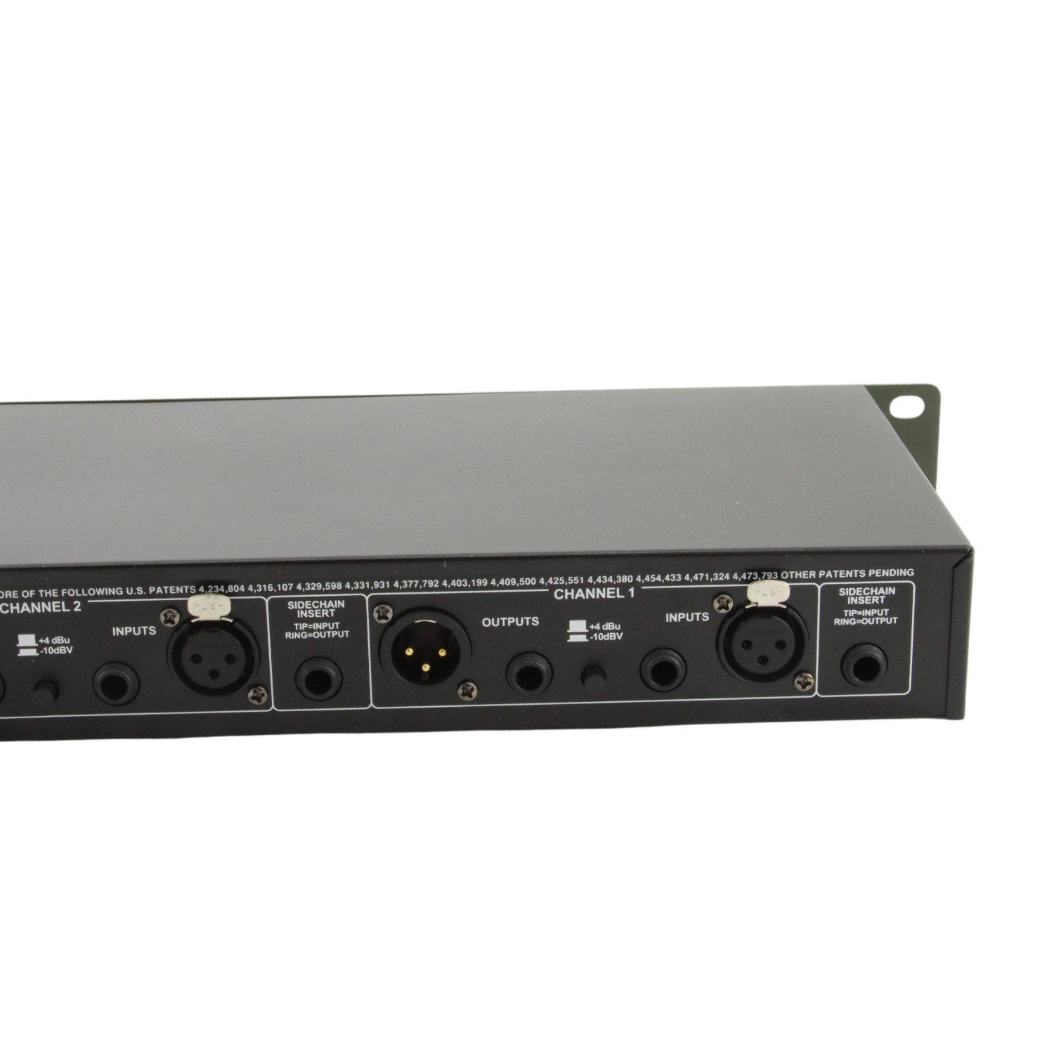 DBX 266xs Dual Channel Compressor Gate Dynamics Processor w/ Side Chain Insert