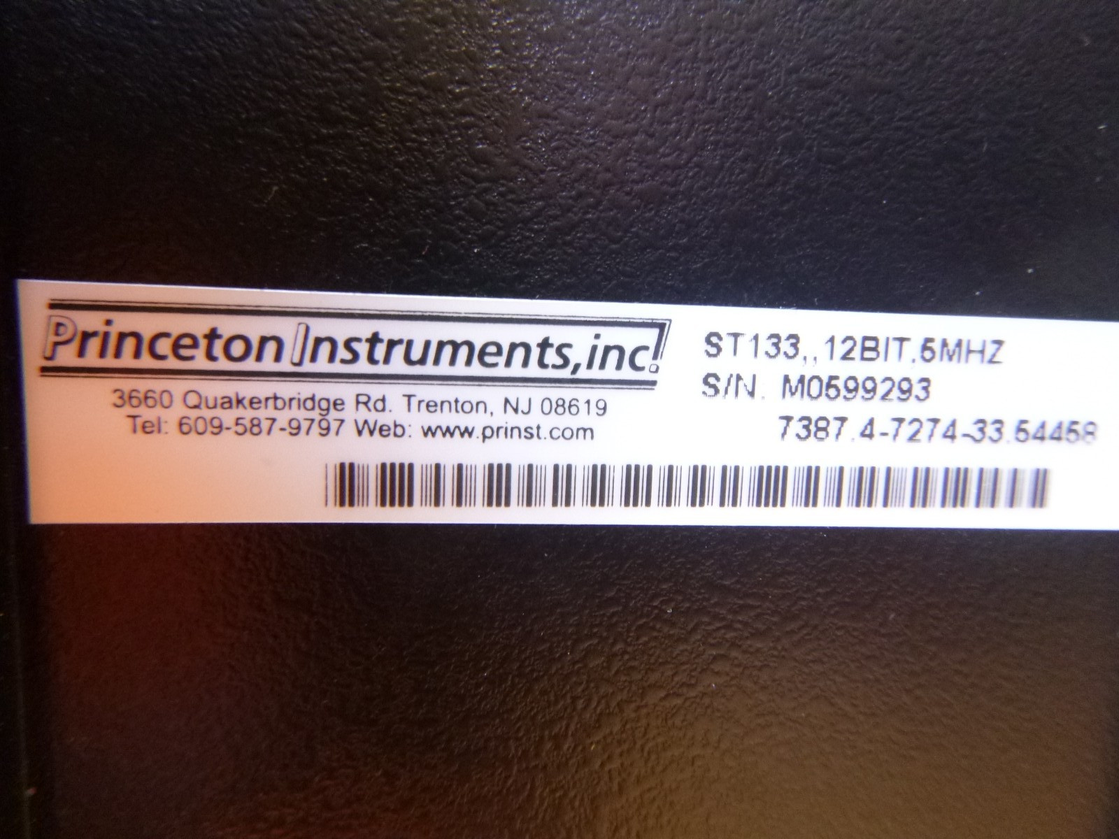 RS Princeton Instruments MicroMAX Microscope CCD Camera Controller ST-133 12 Bit