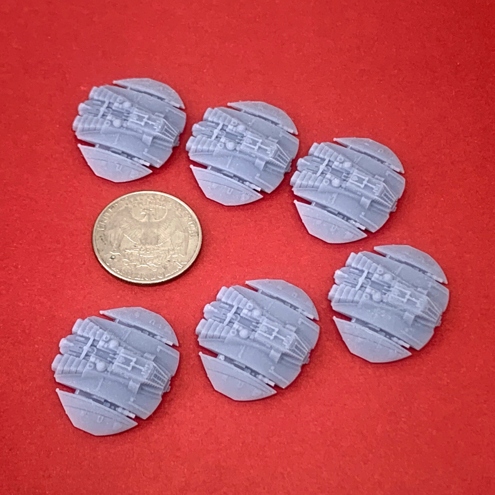 Cyberbot Empire Raider Fighters (Set of 6) Wargame Miniatures