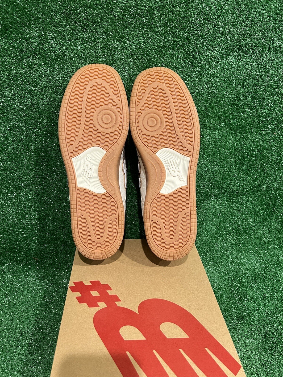 Size 13 - New Balance Numeric 480 Sea Salt Brown