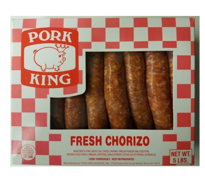 Pork King - Chorizo Sausage - 5 lbs