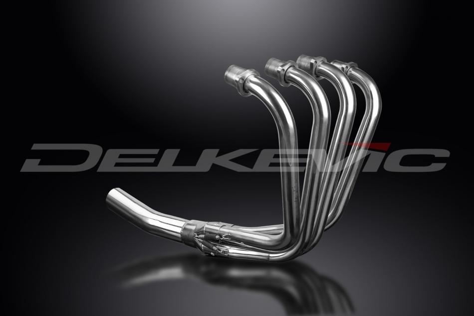 Delkevic 4into1 Stainless Headers - Kawasaki KZ650 B C CSR SR  76-83 Downpipes