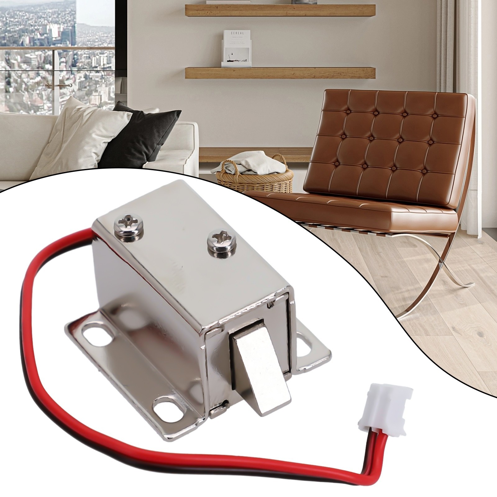 Latch Lock New 12V Electro-magnet Catch Door Electronic Latch Lock High Quality