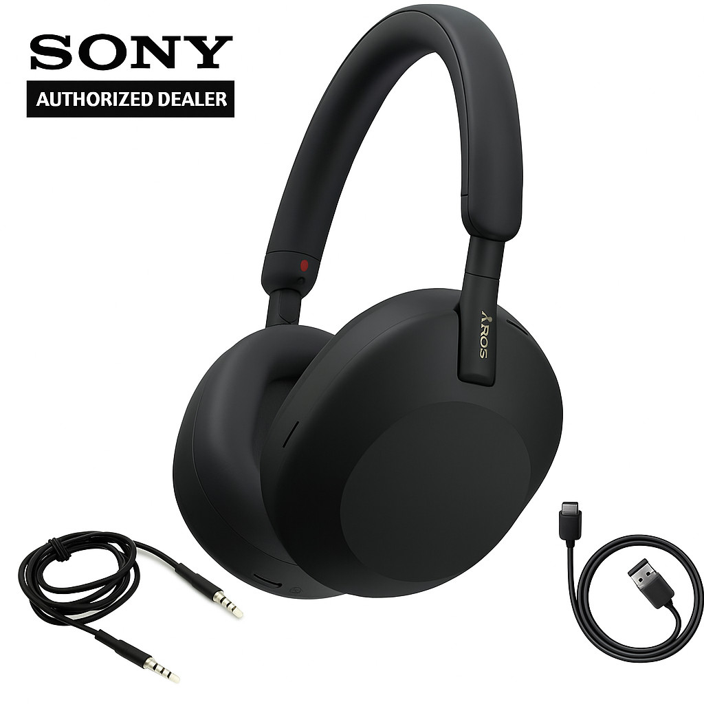 Genuine Sony WH-1000XM5 Wireless Noise Canceling Headphones - Black READ DESC R