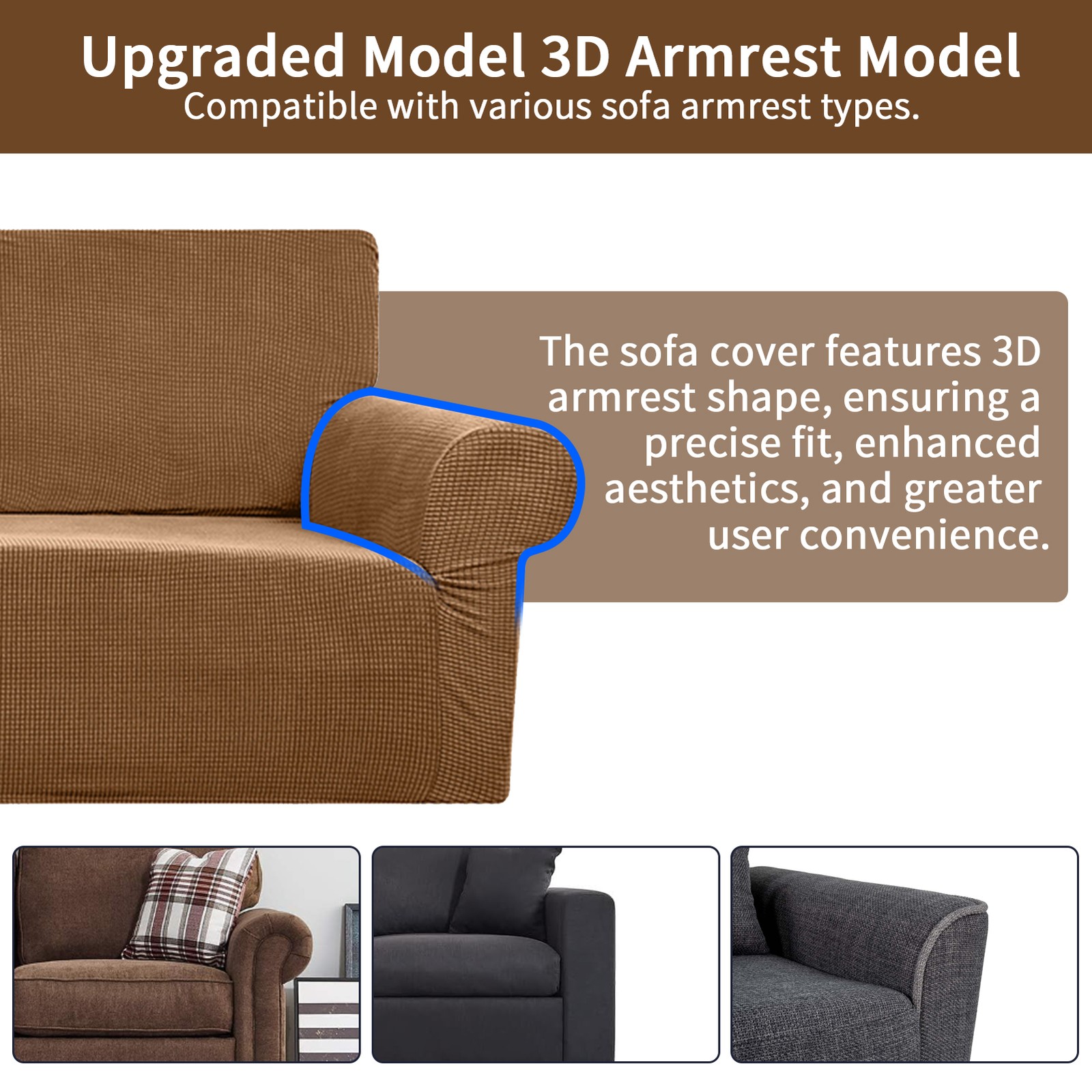 1/2/3/4 Seater Elastic High STRETCH SOFA COVERS Sofa Slipcover Protector Settee