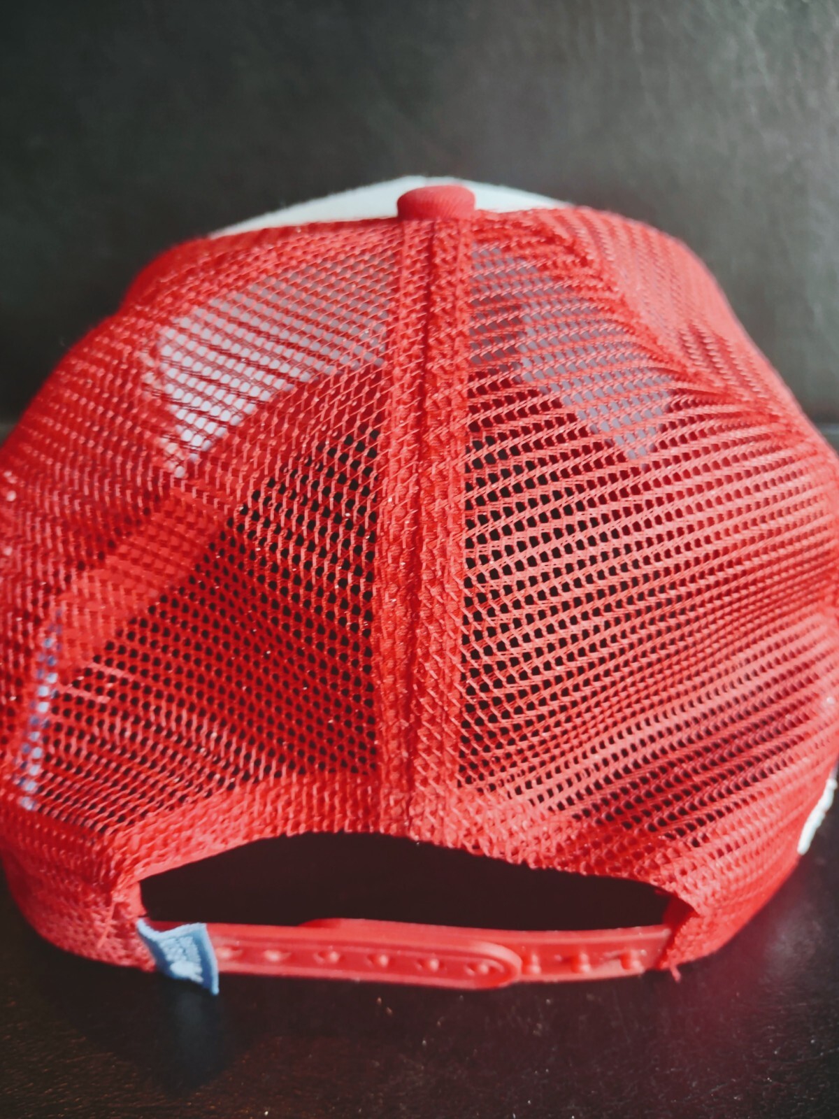 Men's BISON COOLERS Red White & Blue USA Flag Logo Hat adjustable 🦬🇺🇲