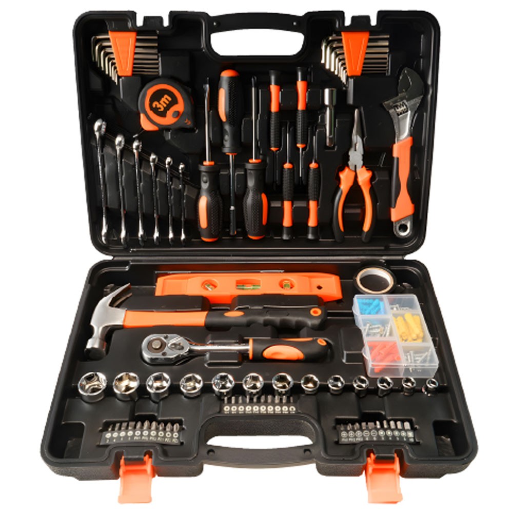 141 Pcs Tool Set Auto Repair Tool Socket Wrench Household Mixed Tool Portable