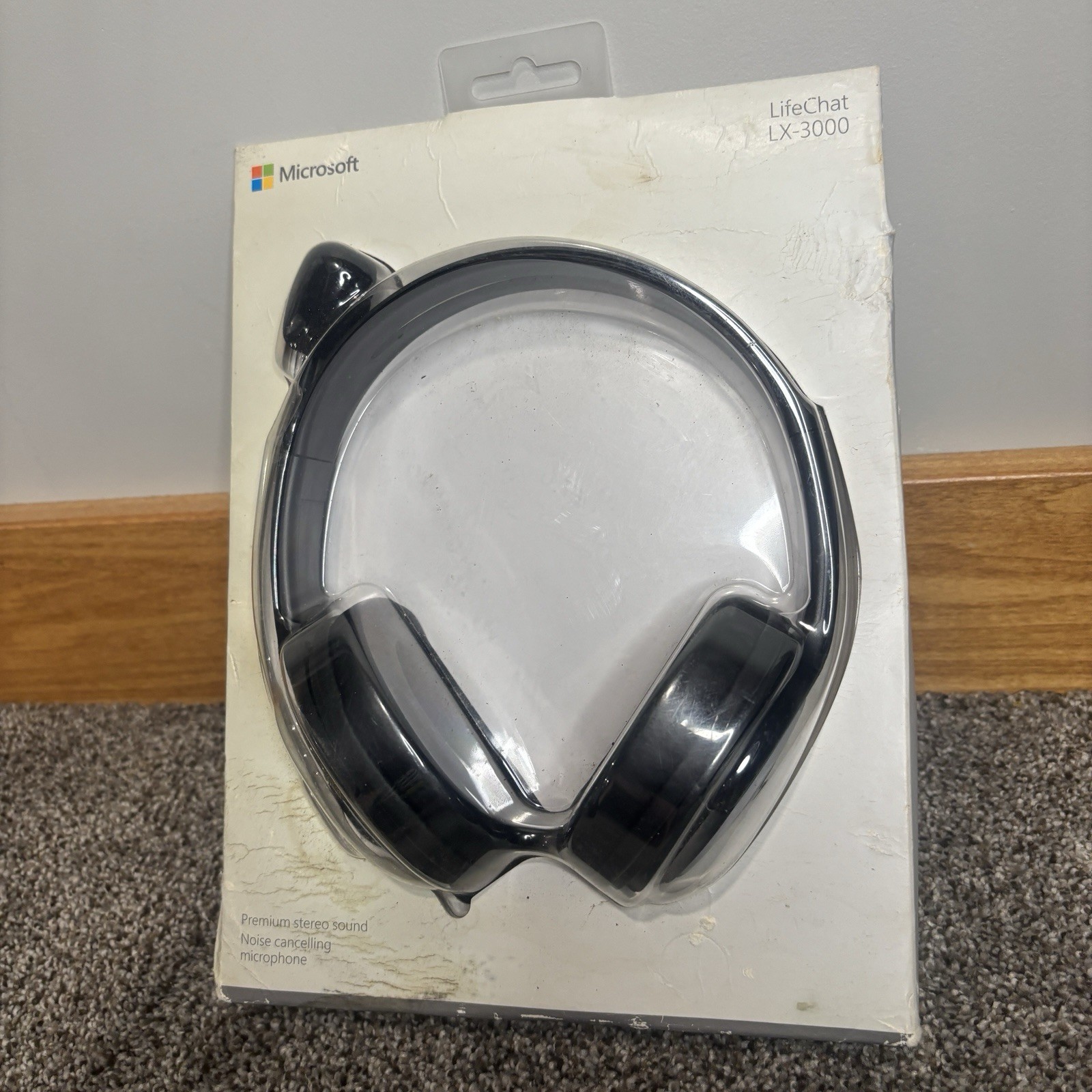 Microsoft LifeChat LX-3000 USB Stereo Headset JUG-00013 Black
