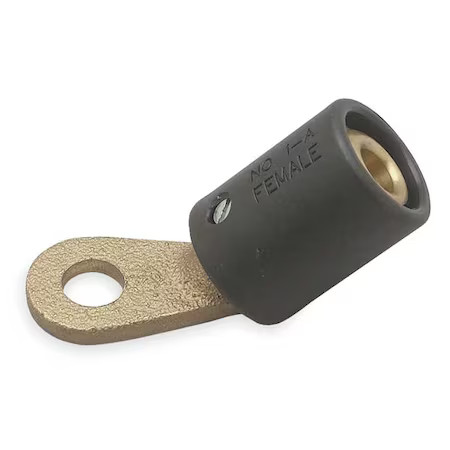 Tweco 95101100 Welding Cable Female Terminal, 45 Deg