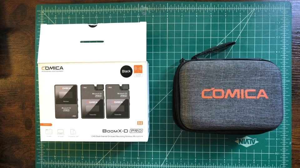 COMICA BoomX-D PRO D2 Wireless Microphone 2.4G Digital For Camera Smartphone SLR