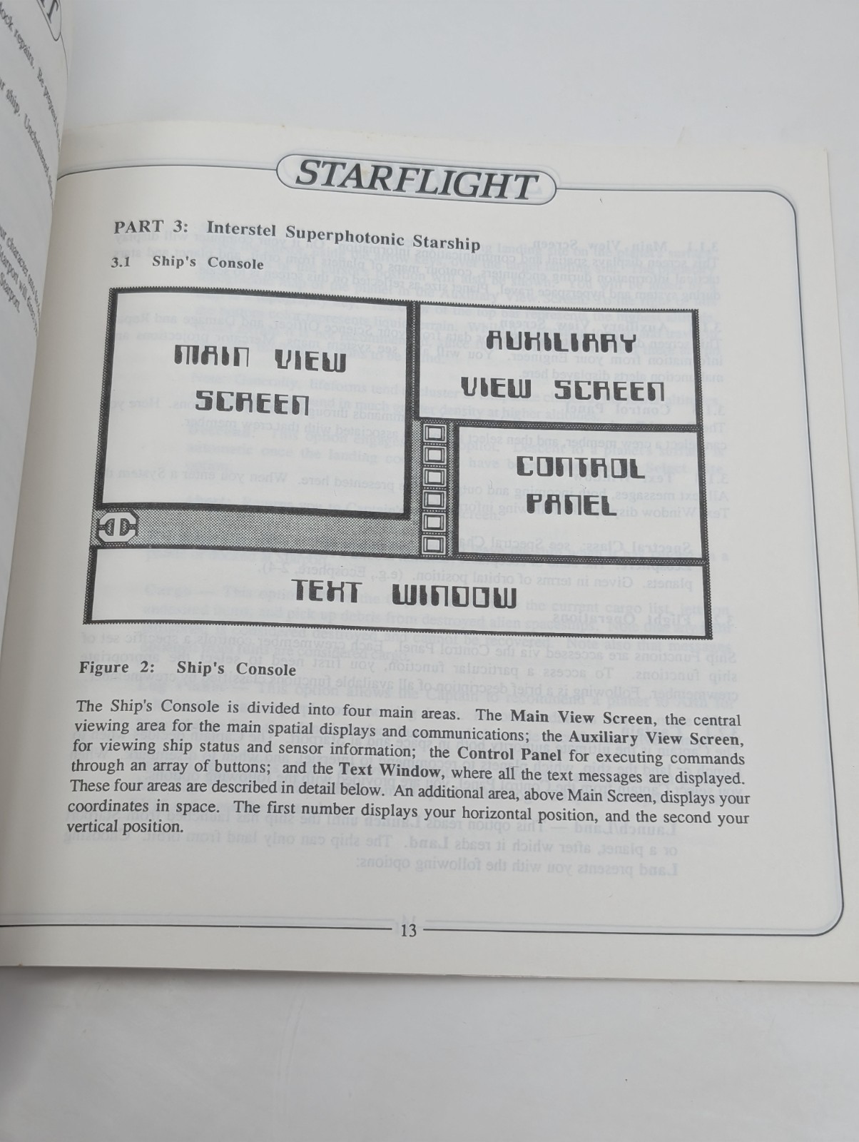 Starflight Vintage PC Tandy 1000/1200 Manual Map Code Wheel INSERTS ONLY 1986